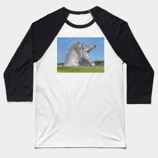 the Kelpies , Helix Park , Falkirk Baseball T-Shirt